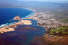 Morro Bay from the south aerial photo